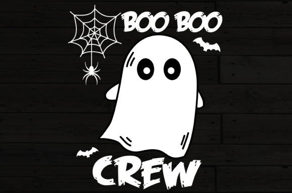 Boo Boo Crew Ghost Funny Halloween
