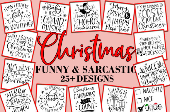 Christmas Funny SVG for Crafts and Graphics