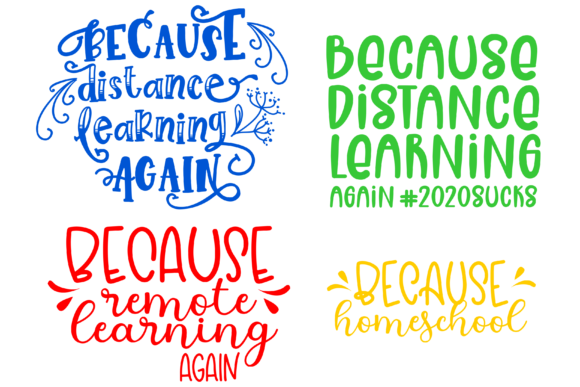 Distance Learning Wine Tumblers SVG File