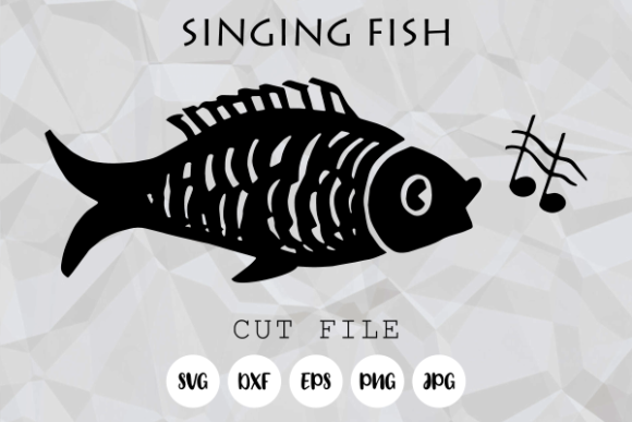 Fun Vintage Fish Graphics for Creative Crafts