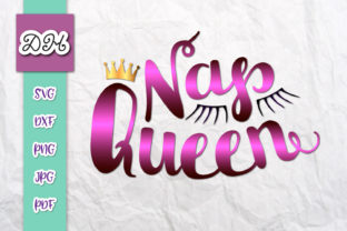 Nap Queen Funny Sign Sublimation for Graphics and Crafts